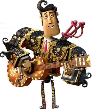 This is the Avatar Image for the Manolo Sanchez (The Book of life) AI Voice and Text to Speech Generator
